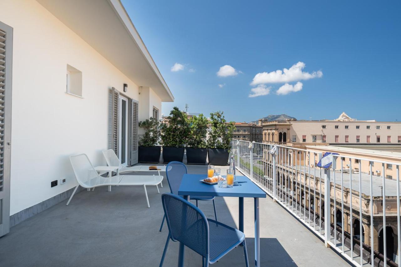 Suite al centro di Palermo con terrazza privata Esterno foto